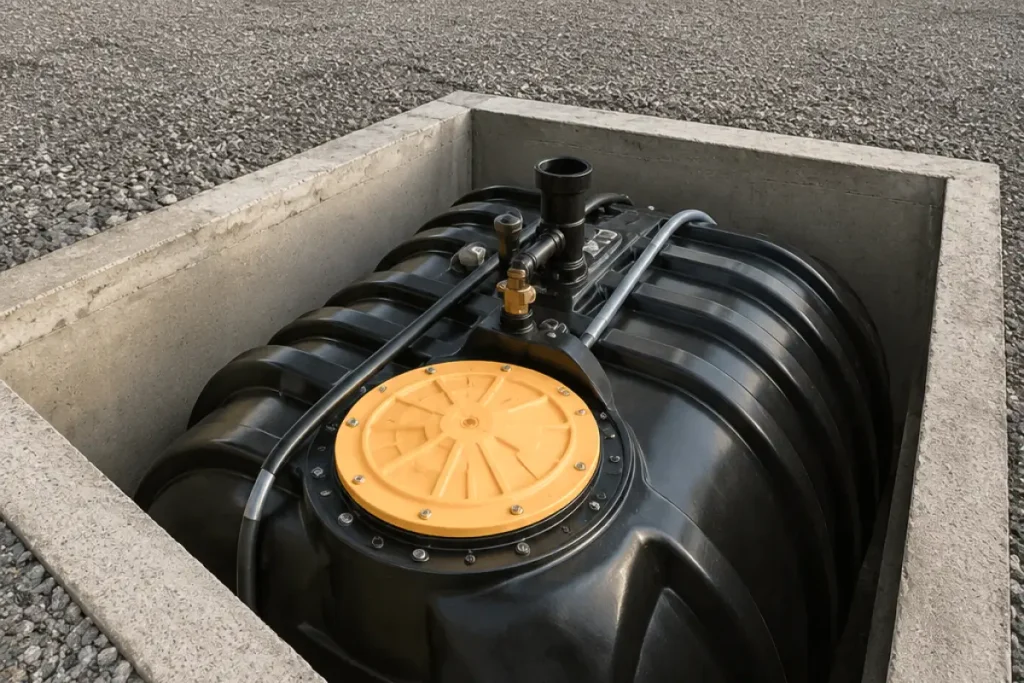 fuel containment tank purpose