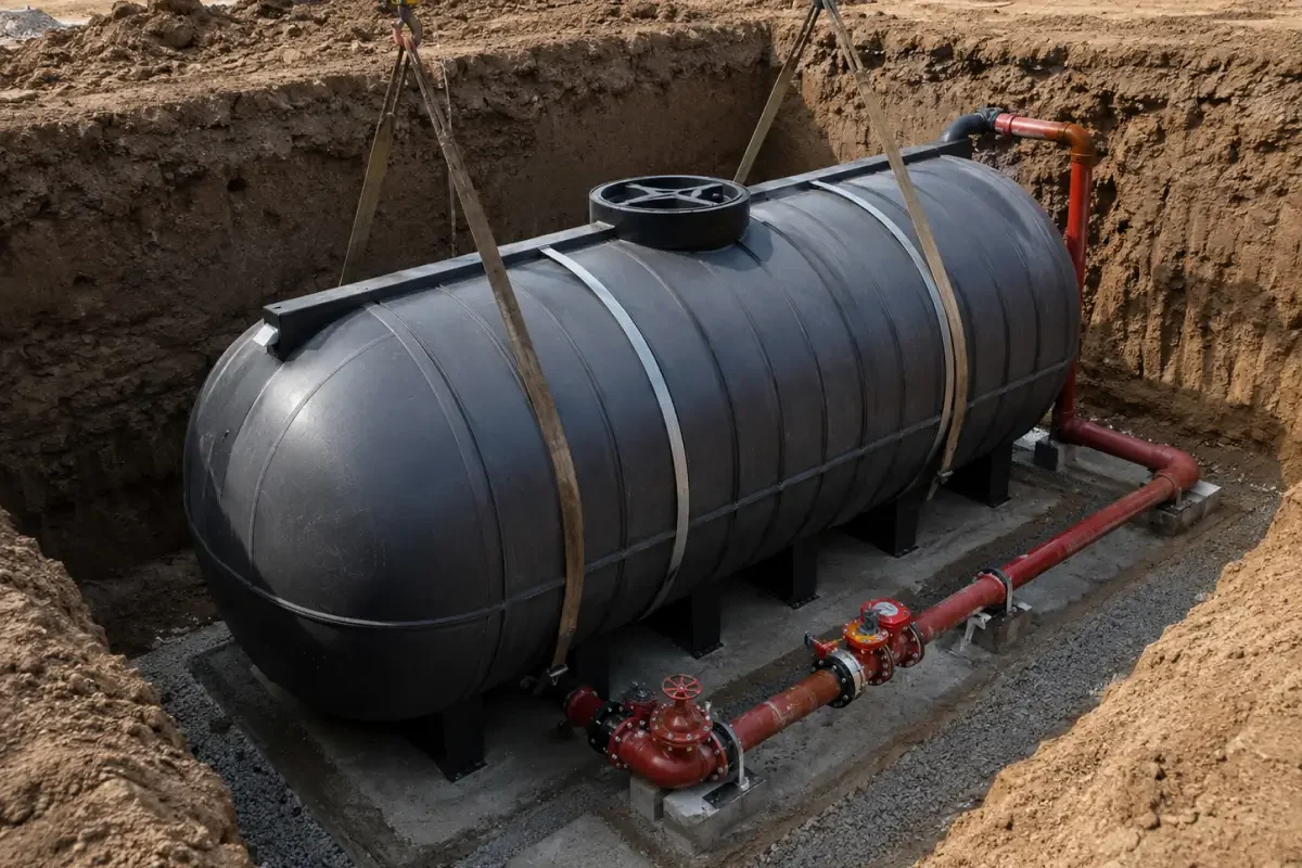 fire water storage requirements Australia